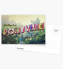 Greetings from Ponyville Postcards