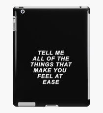 EASE - TROYE SIVAN iPad-Hülle & Skin