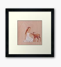 Innocence and trust Framed Print