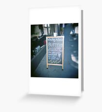 Butter Greeting Card