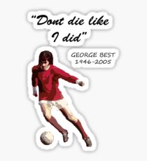 George Best Sticker