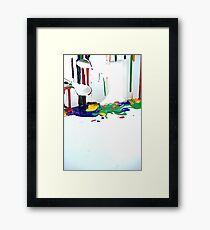 Paint - Creative Review Framed Print