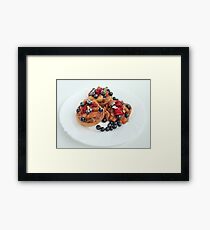 dessert Framed Print