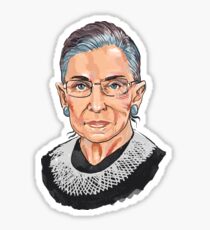 Supreme Court Justice Ruth Bader Ginsburg Sticker