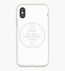 We Are Grounders Logo iPhone Case