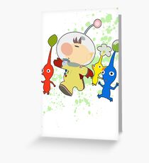 Olimar - Super Smash Bros Greeting Card
