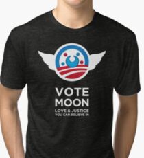 Moon President Power Tri-blend T-Shirt