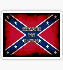 Heritage, Not Hatred - Confederate Flag Sticker