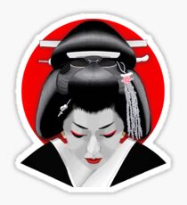 Geisha Sticker