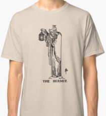 The Hermit Tarot Card Classic T-Shirt