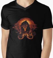 Scar König der Löwen T-Shirt mit V-Ausschnitt für Männer
