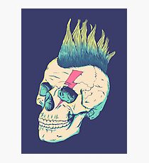 Skull Punk Photographic Print