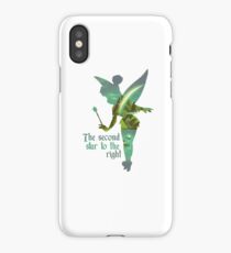 Tinkerbell Silhouette iPhone Case
