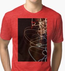 Light and Night 04 Vertical Tri-blend T-Shirt