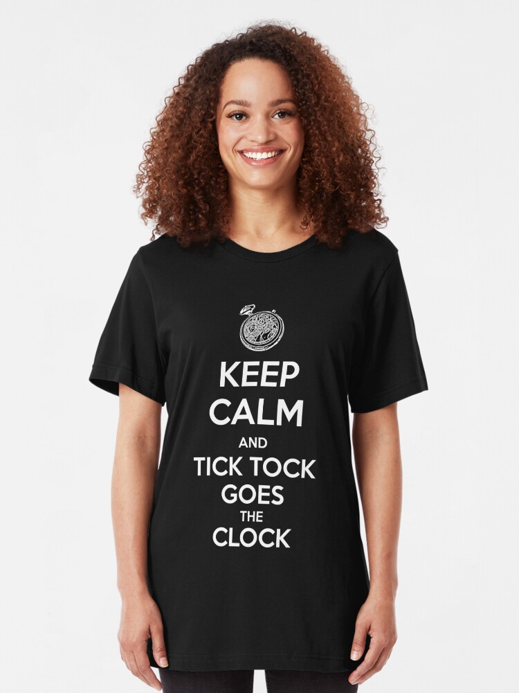 t shirt tick tock