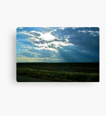 Sunrays Canvas Print