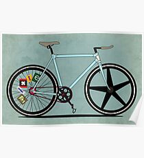 Fixie Bike Poster