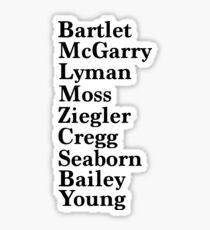 West Wing Sticker