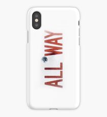 Road Sign #5 - ALL WAY #2, Apple iphone 4 4s, iPhone 3Gs, iPod Touch iPhone Case/Skin