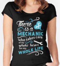 Mechanic Women's Fitted Scoop T-Shirt