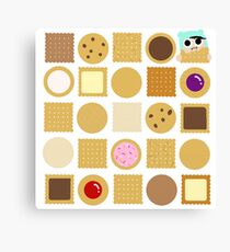Biscuits Canvas Print