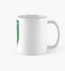 Monster Mondays #2 - Lionel Lion - Anger Monster! - Blue Classic Mug