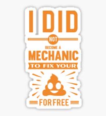 Mechanic Sticker