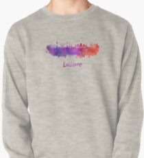 Lahore-Skyline im Aquarell Sweatshirt