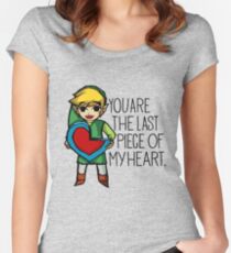 Legend Of Zelda - The Last Piece Women's Fitted Scoop T-Shirt