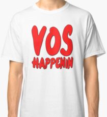 Vos Happenin One Direction Classic T-Shirt