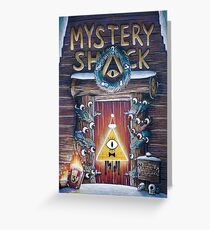 Gravity Falls Christmas Mystery Shack Greeting Card