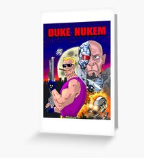 Duke Nukem: Shrapnel City Greeting Card