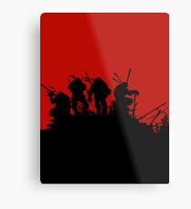 Turtles Metal Print