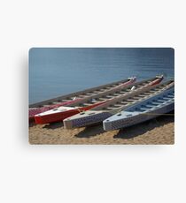 Dragon Boating Canvas Print