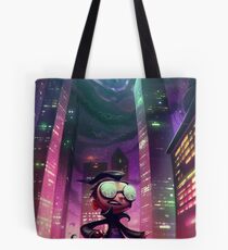Invader Zim Fan Art - Dib "The Nightmare Begins" Tote Bag