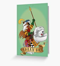 Tally Ho! Greeting Card