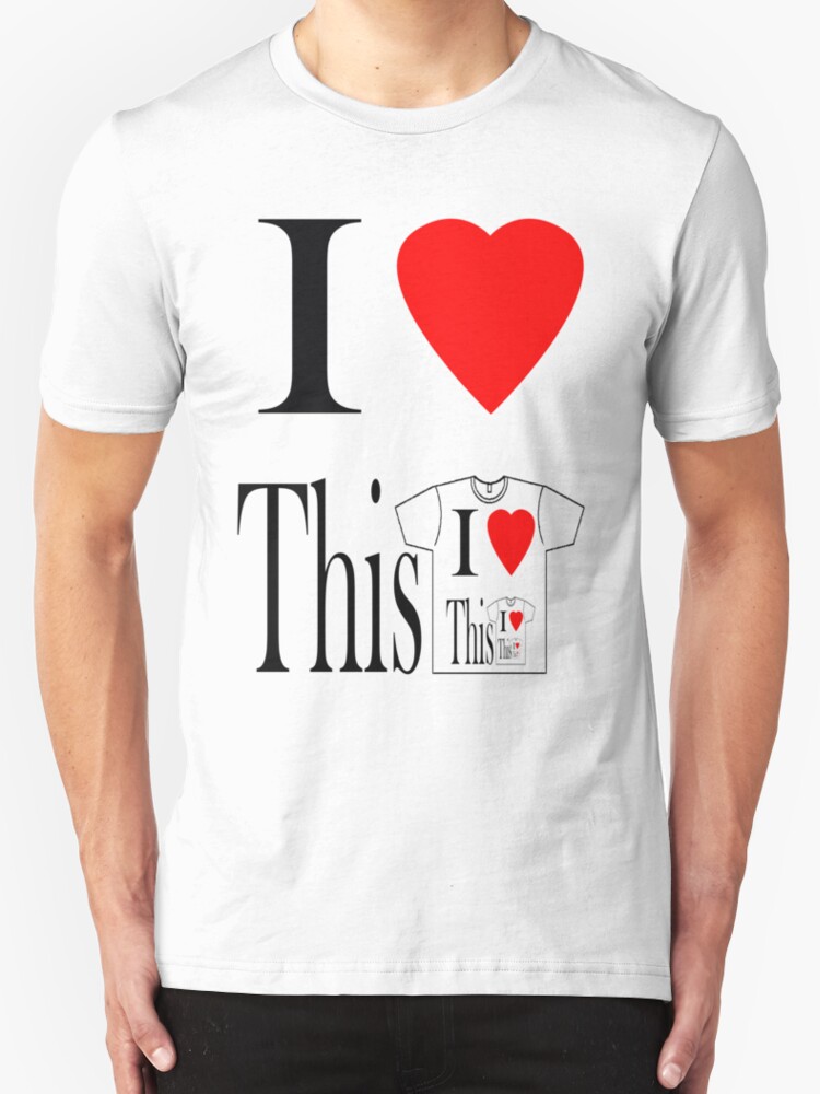 i heart t shirt