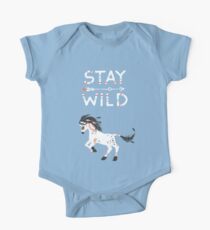 Stay Wild One Piece - Short Sleeve