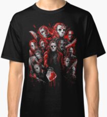 Jason Voorhees (Viele Gesichter von) Classic T-Shirt