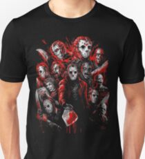 Jason Voorhees (Many faces of) Unisex T-Shirt