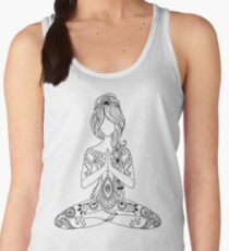 Yoga Om Chakras Mindfulness Meditation Zen 3 Women's Tank Top