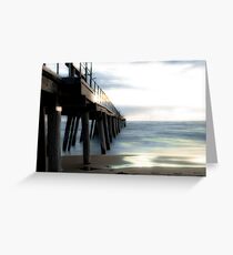 Wooden Jetty Greeting Card