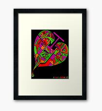 Love Flux in Colour Framed Print