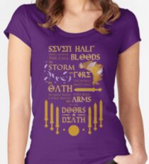 The Prophecy of Seven Women's Fitted Scoop T-Shirt