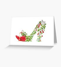 Strawberries & Cream Greeting Card