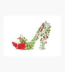 Strawberries & Cream Photographic Print