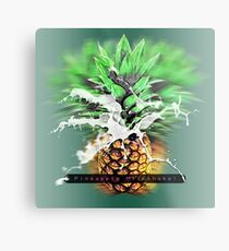 Pineapple Milkshake Metallbild