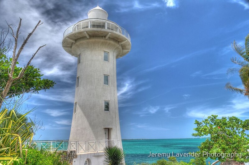"Eastern Road Lighthouse in Nassau, The Bahamas" by Jeremy Lavender