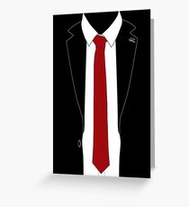 Agent 47 Greeting Card