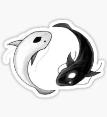 Yin and Yang Sticker